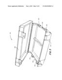 Blow Molded Tool Chest Without Fasteners diagram and image