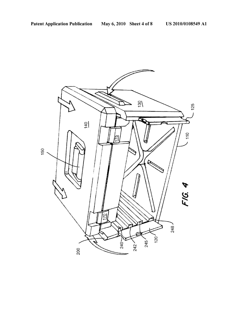 Blow Molded Tool Chest Without Fasteners - diagram, schematic, and image 05