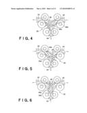 Banknote handling apparatus diagram and image