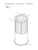 FLUID FILTER WITH AN ATTACHMENT STRUCTURE ON AN ENDPLATE OF THE FILTERING ELEMENT diagram and image