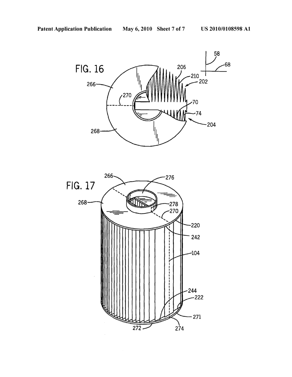 Filter with Variable Pleat Depth - diagram, schematic, and image 08