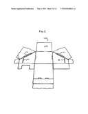 FOLDING SHELF DISPLAY diagram and image