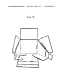 FOLDING SHELF DISPLAY diagram and image