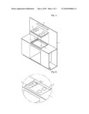 BUILT-IN COOKING APPLIANCE AND INSTALLATION APPARATUS FOR THE SAME diagram and image