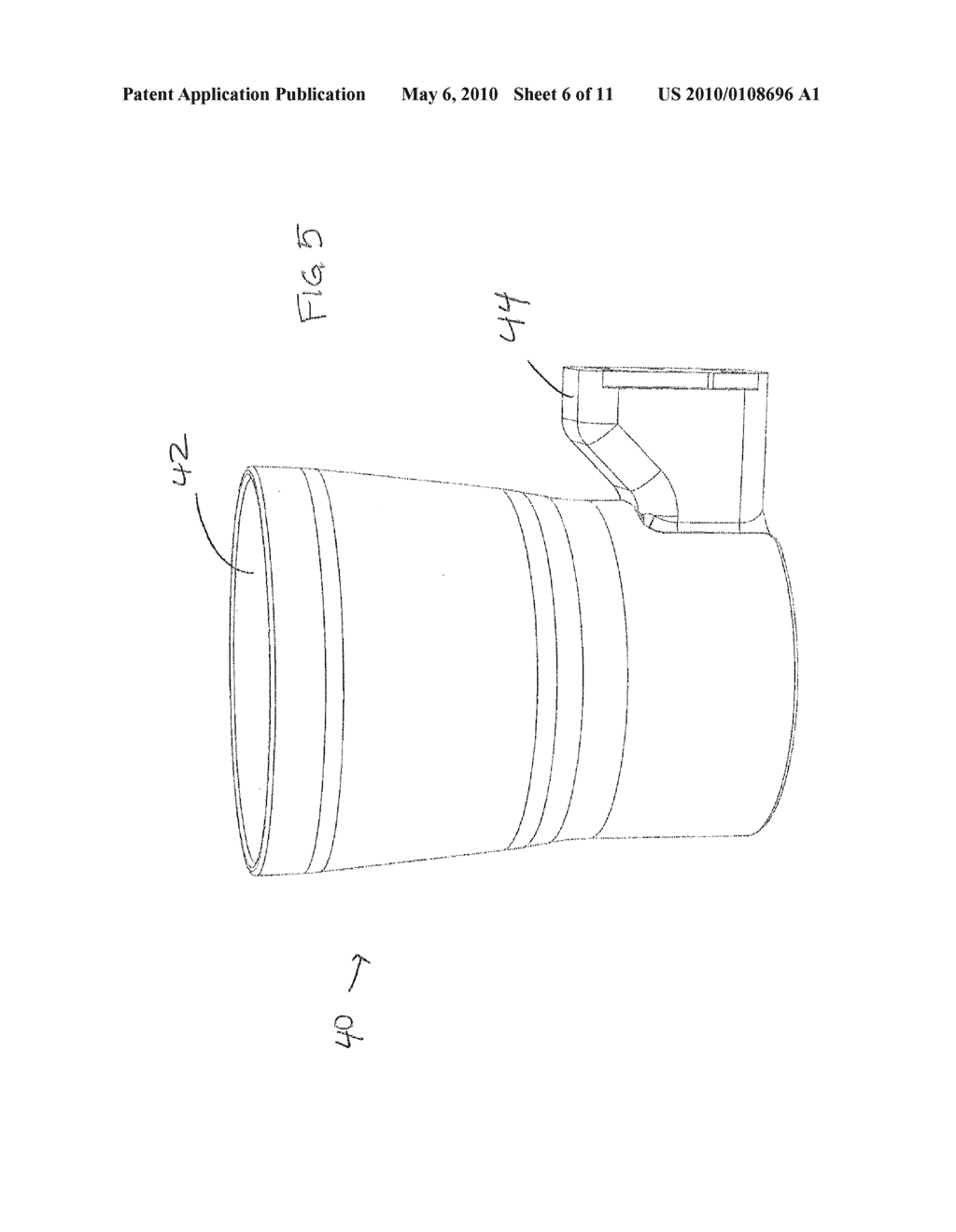 METHOD AND APPARATUS FOR ROTATIONALLY RESTRAINING A MIXING CONTAINER - diagram, schematic, and image 07