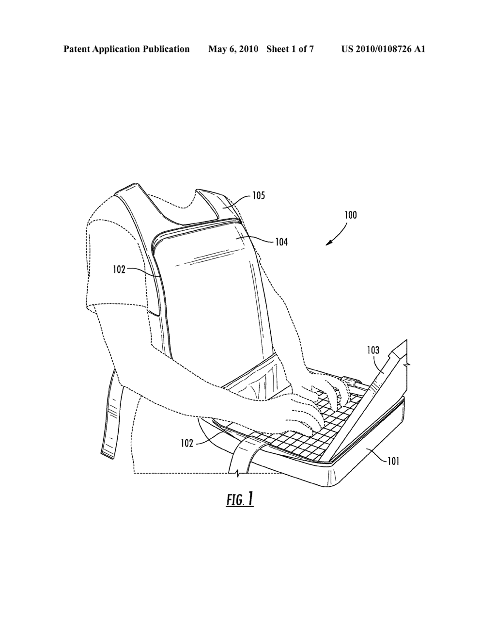 Computer Backpack - diagram, schematic, and image 02