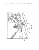 High pressure washing apparatus on mobile steerable platform diagram and image