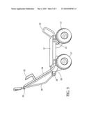 High pressure washing apparatus on mobile steerable platform diagram and image