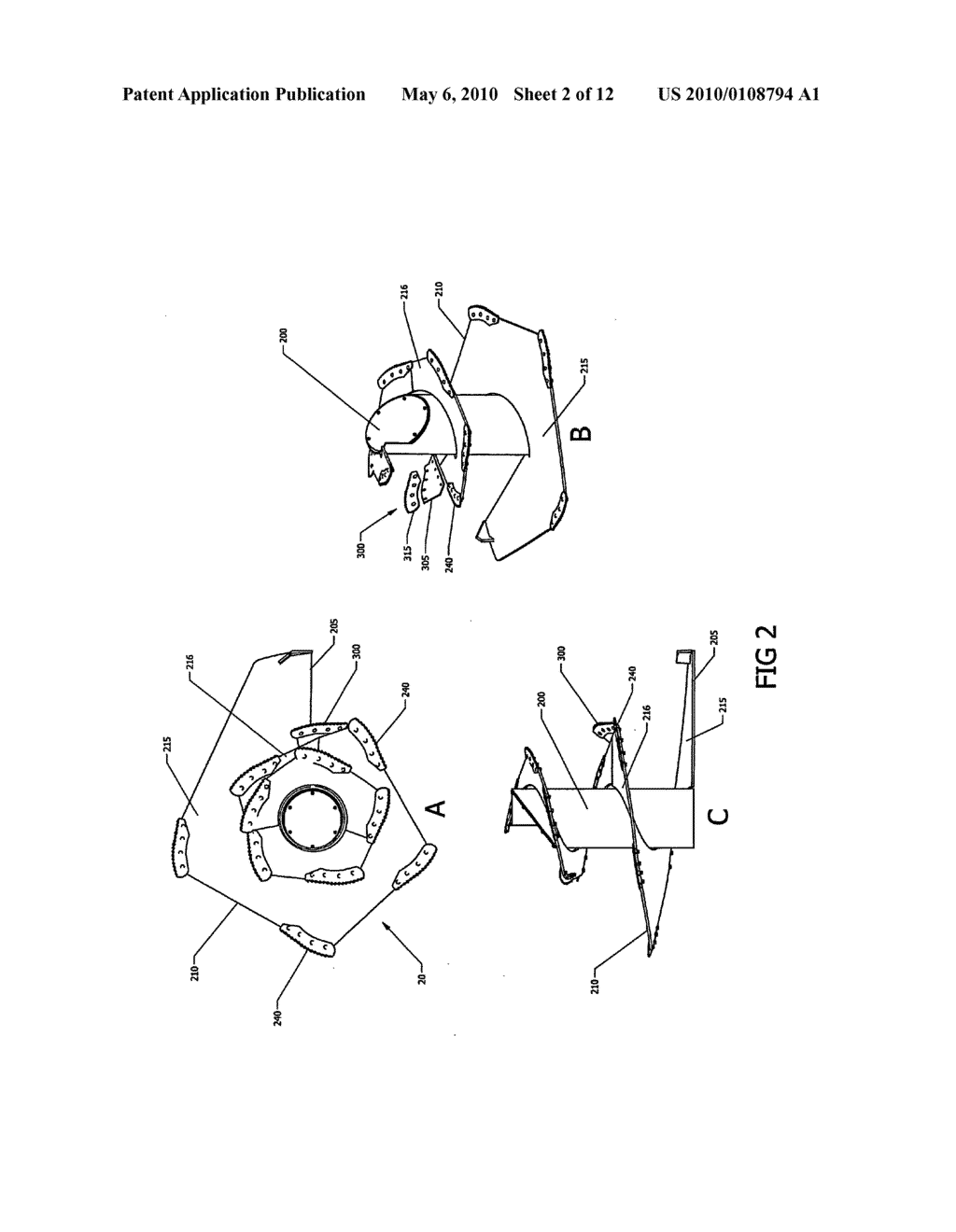 Auger for vertical mixer - diagram, schematic, and image 03