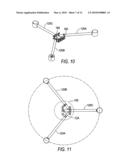 Dual rotor helicopter with tilted rotational axes diagram and image