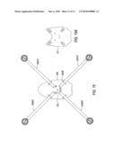 Dual rotor helicopter with tilted rotational axes diagram and image