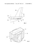 FITTING FOR TRIMMING A HORIZONTAL STABILIZER OF AN AIRCRAFT diagram and image