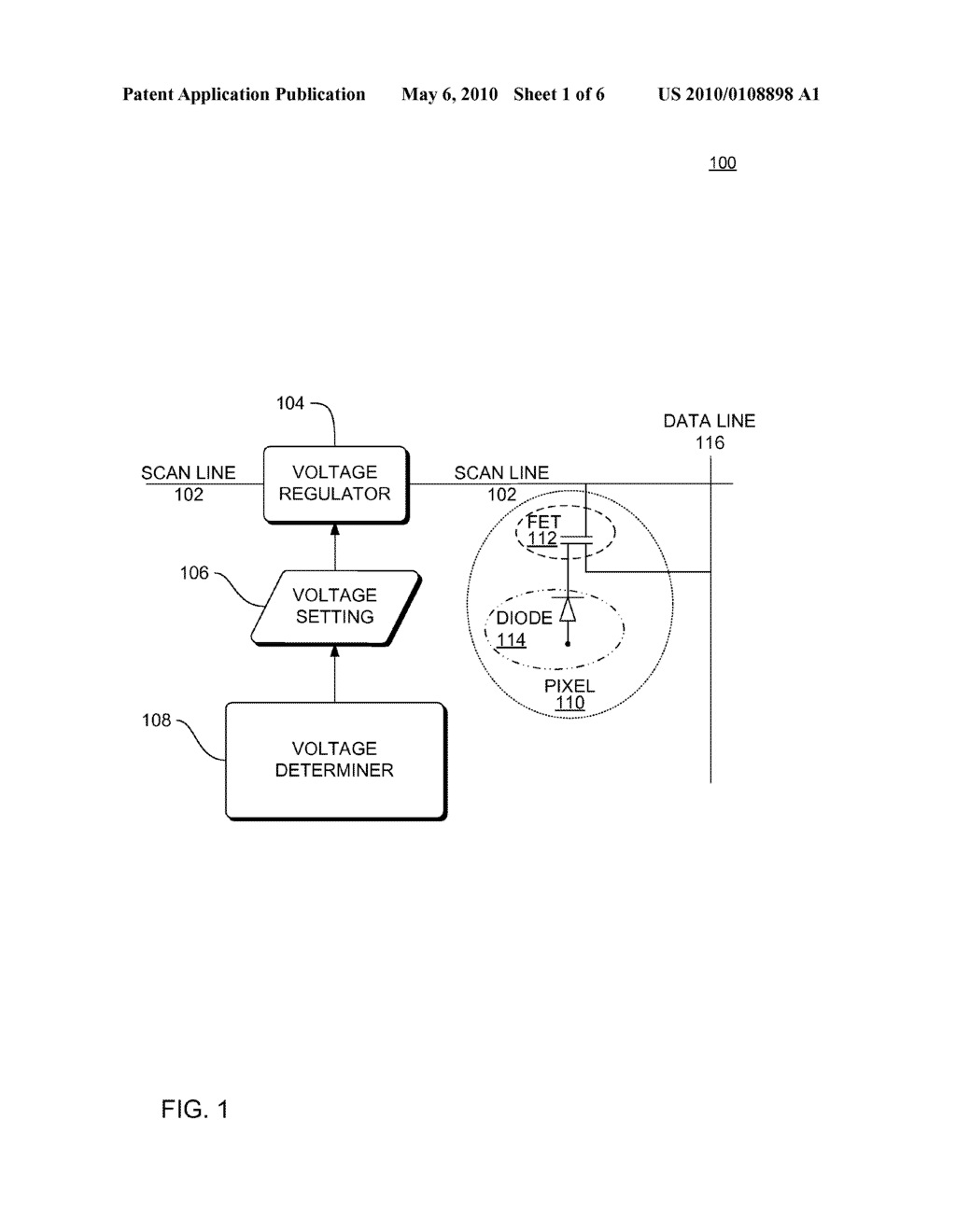 SYSTEMS, METHODS AND APPARATUS FOR REDUCTION OF FIELD-EFFECT TRANSISTOR LEAKAGE IN A DIGITAL X-RAY DETECTOR - diagram, schematic, and image 02