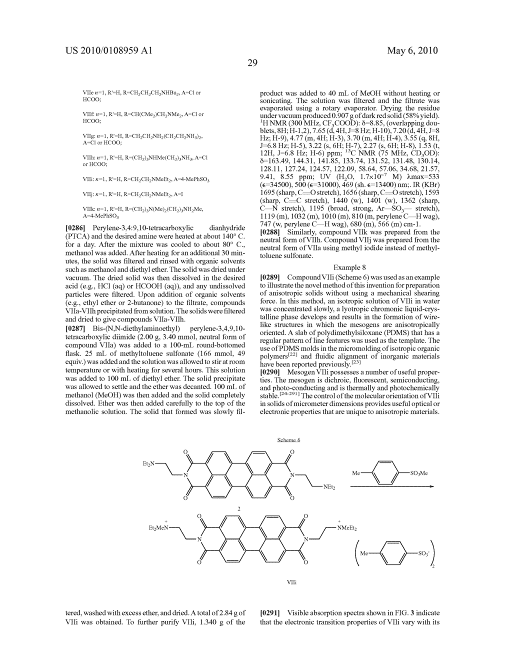 MATERIALS AND METHODS FOR THE PREPARATION OF ANISOTROPICALLY-ORDERED SOLIDS - diagram, schematic, and image 38