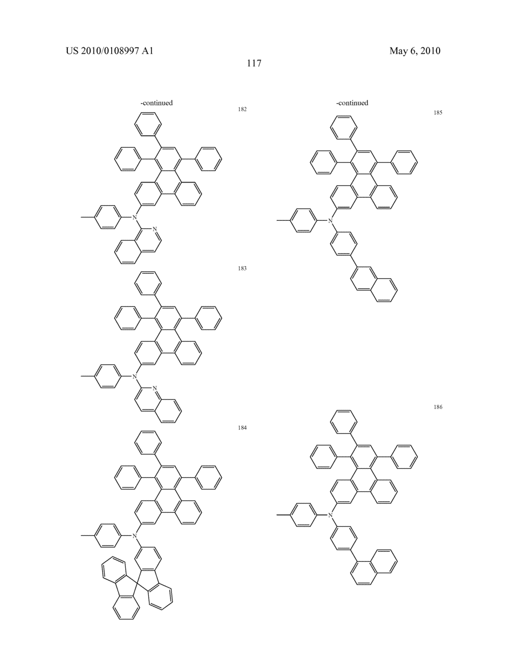 Novel organic electroluminescent compounds and organic electroluminescent device using the same - diagram, schematic, and image 120