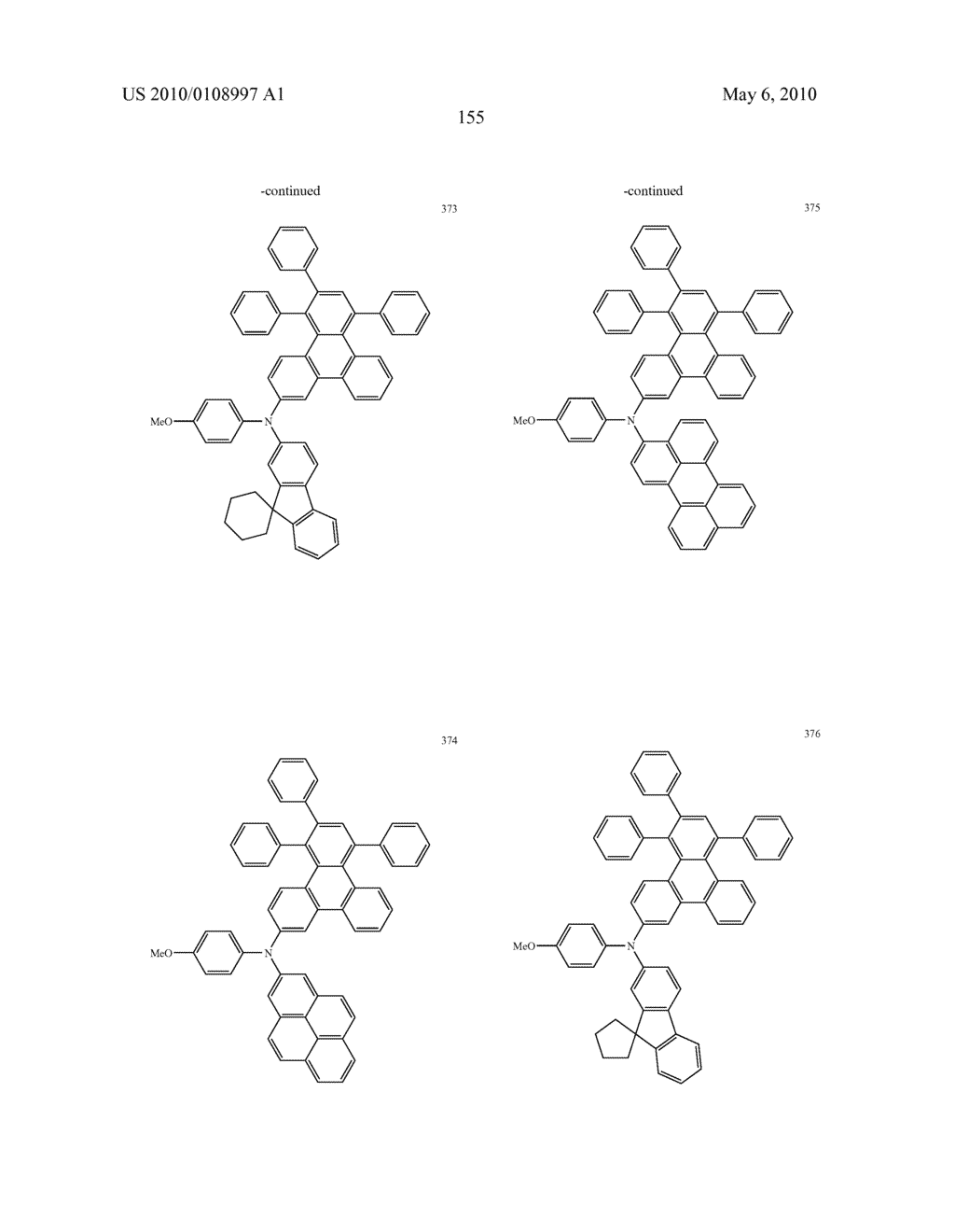 Novel organic electroluminescent compounds and organic electroluminescent device using the same - diagram, schematic, and image 158