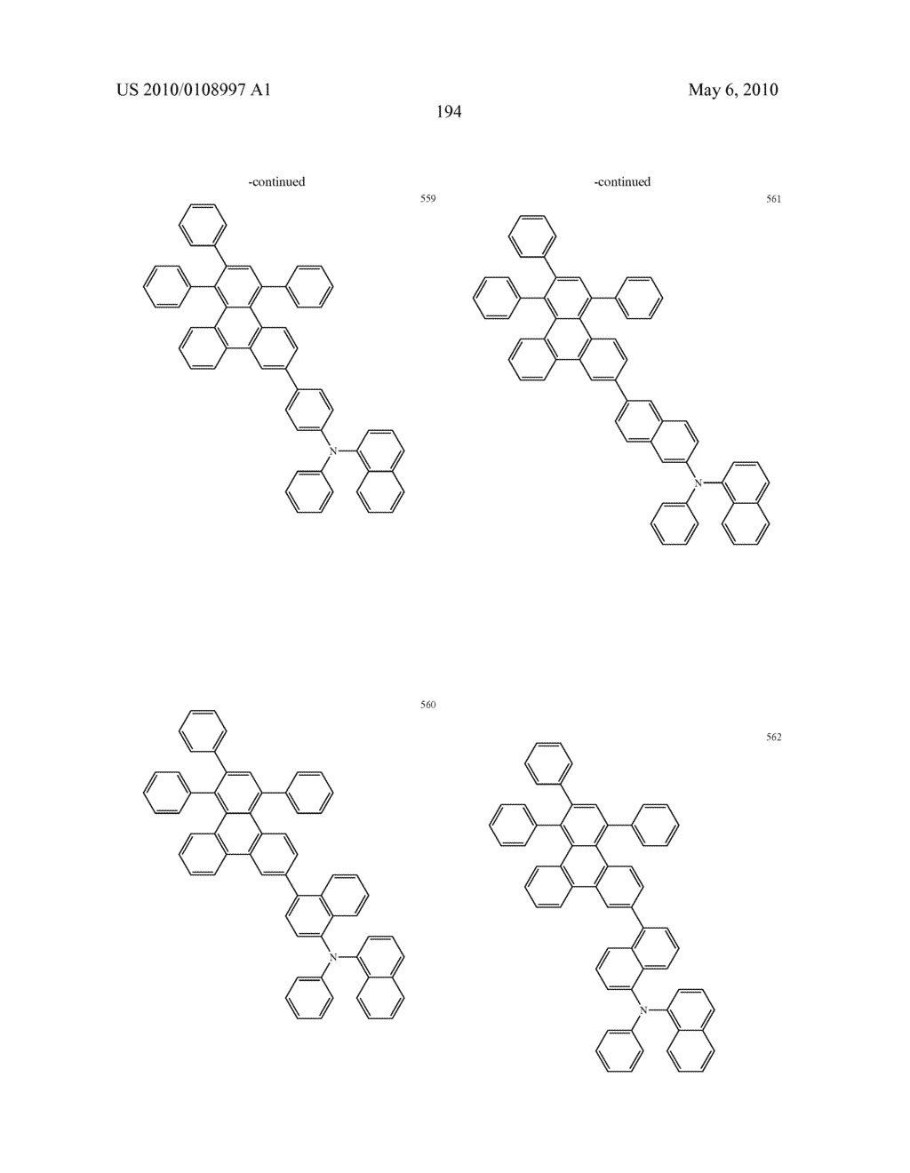 Novel organic electroluminescent compounds and organic electroluminescent device using the same - diagram, schematic, and image 197