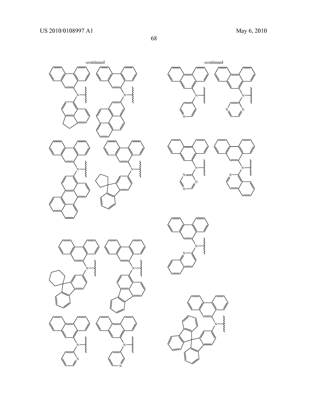 Novel organic electroluminescent compounds and organic electroluminescent device using the same - diagram, schematic, and image 71