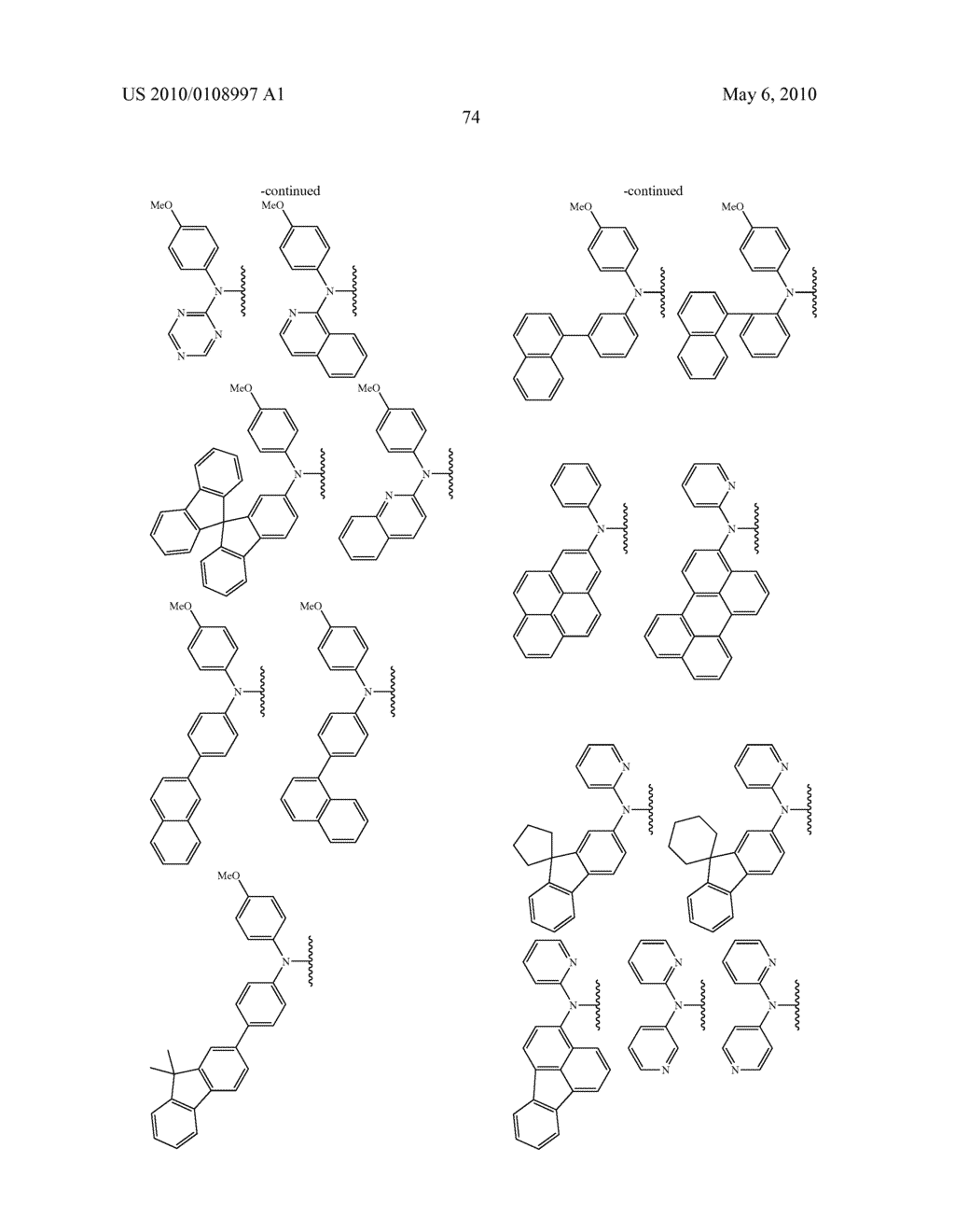 Novel organic electroluminescent compounds and organic electroluminescent device using the same - diagram, schematic, and image 77