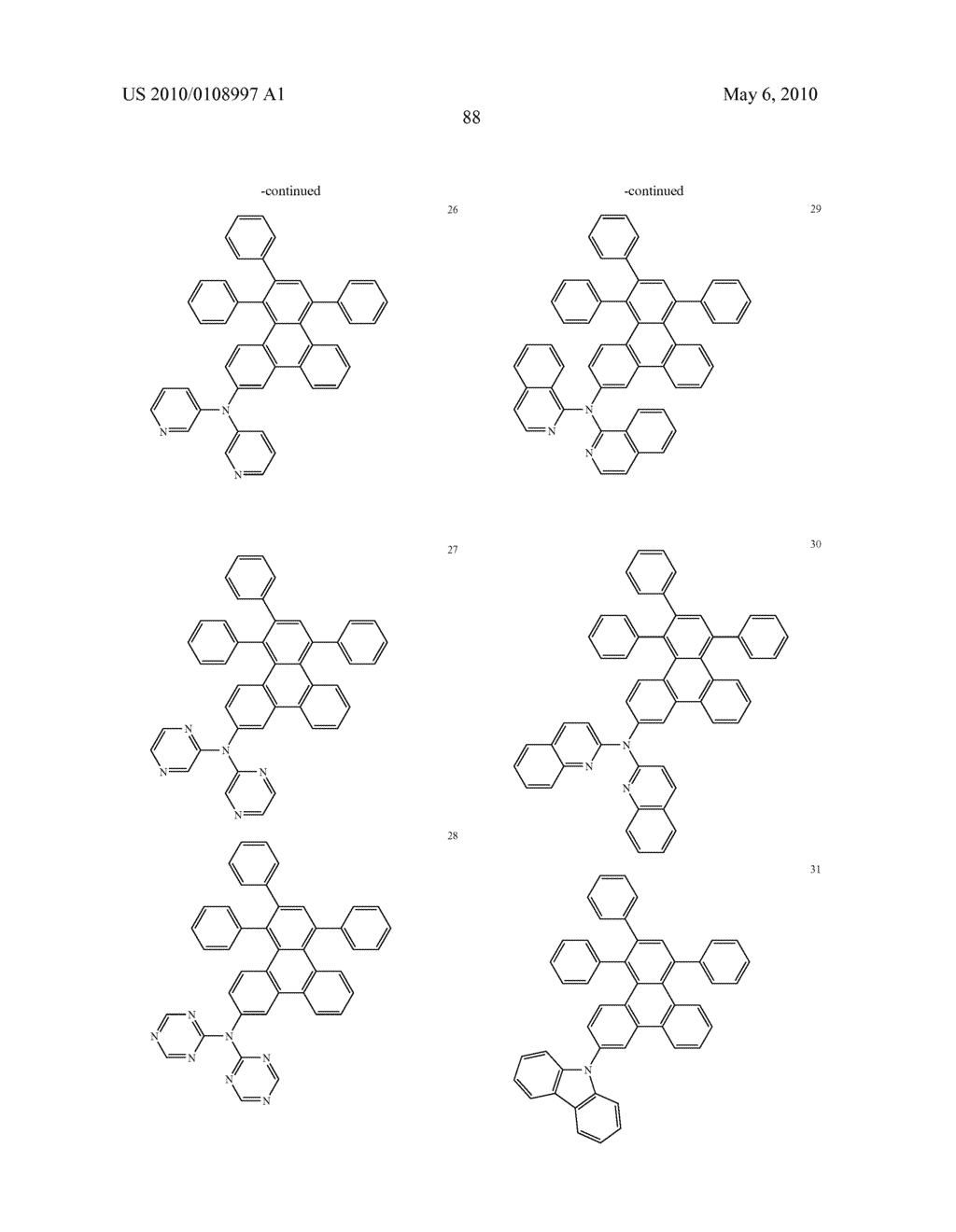 Novel organic electroluminescent compounds and organic electroluminescent device using the same - diagram, schematic, and image 91