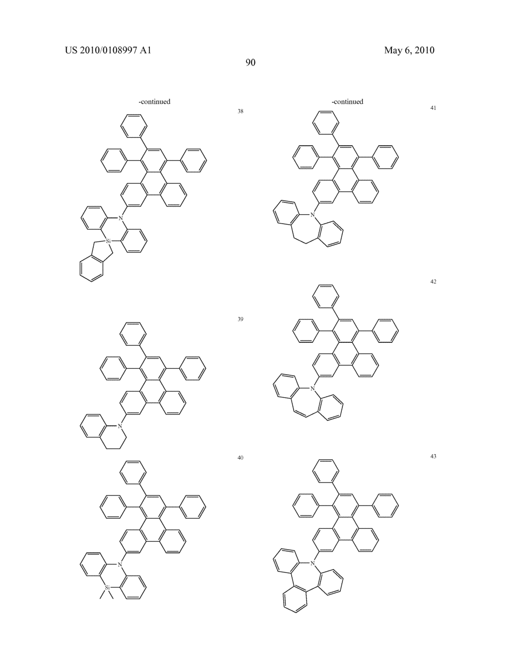 Novel organic electroluminescent compounds and organic electroluminescent device using the same - diagram, schematic, and image 93