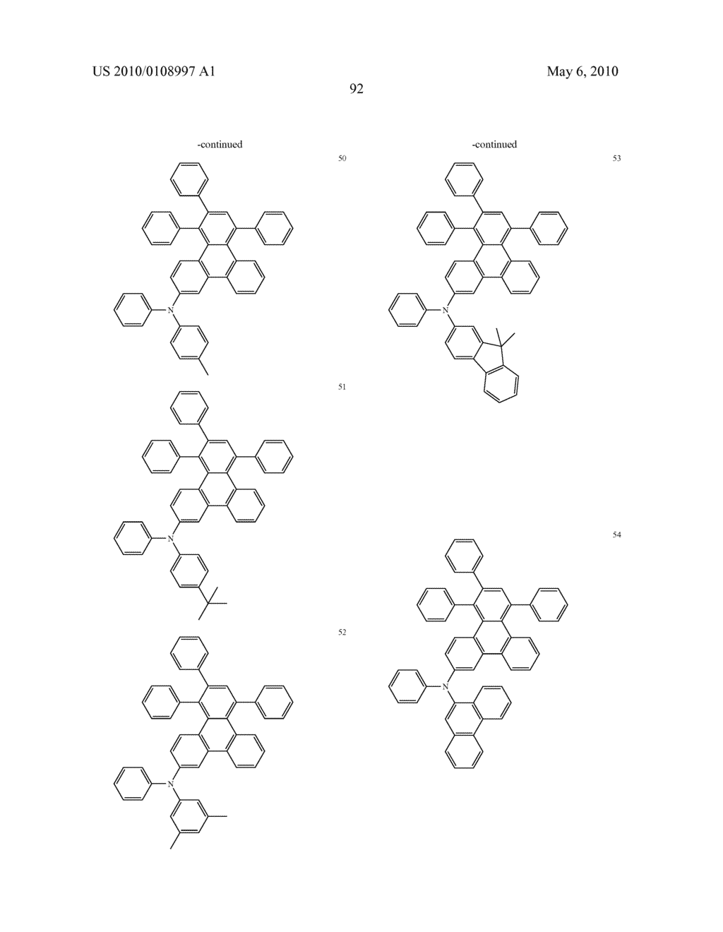 Novel organic electroluminescent compounds and organic electroluminescent device using the same - diagram, schematic, and image 95