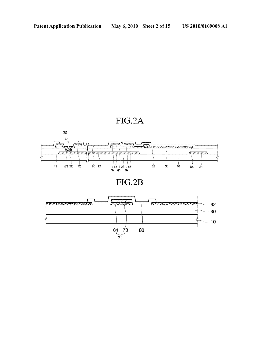 THIN-FILM TRANSISTOR SUBSTRATE AND METHOD OF FABRICATING THE SAME - diagram, schematic, and image 03