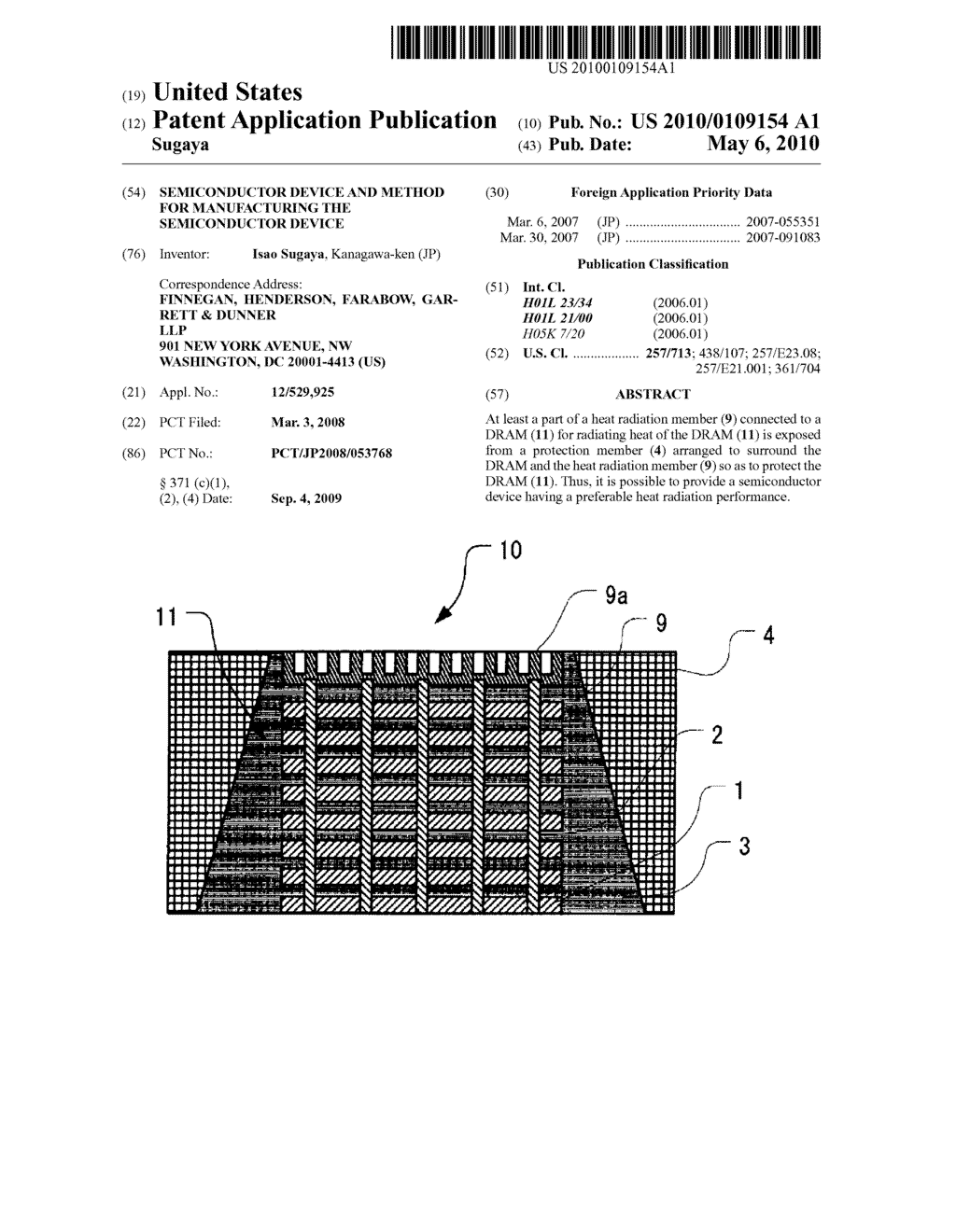 SEMICONDUCTOR DEVICE AND METHOD FOR MANUFACTURING THE SEMICONDUCTOR DEVICE - diagram, schematic, and image 01