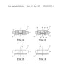 Device for the sealed retention of a pipe, method for the sealed mounting of a pipe through a partition wall and use of such a device for the sealed penetration of a partition wall of an aircraft tank diagram and image