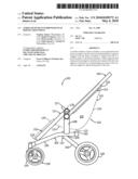 Stroller with Synchronized Seat Height Adjustment diagram and image