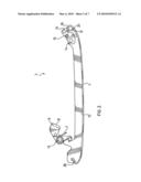 SKATE WITH PIVOTING ROCKER AND REPLACEABLE BLADE diagram and image