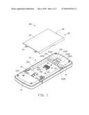 BATTERY COVER MECHANISM diagram and image