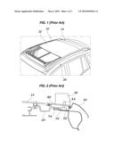 Apparatus for Mounting Roof Rack to Sunroof for Vehicles diagram and image