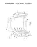 VEHICLE DOOR STRUCTURE diagram and image