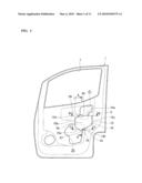 MOUNTING STRUCTURE OF IMPACT ABSORBING MEMBER AND METHOD OF MOUNTING SAME diagram and image