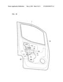 MOUNTING STRUCTURE OF IMPACT ABSORBING MEMBER AND METHOD OF MOUNTING SAME diagram and image