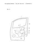 MOUNTING STRUCTURE OF IMPACT ABSORBING MEMBER AND METHOD OF MOUNTING SAME diagram and image