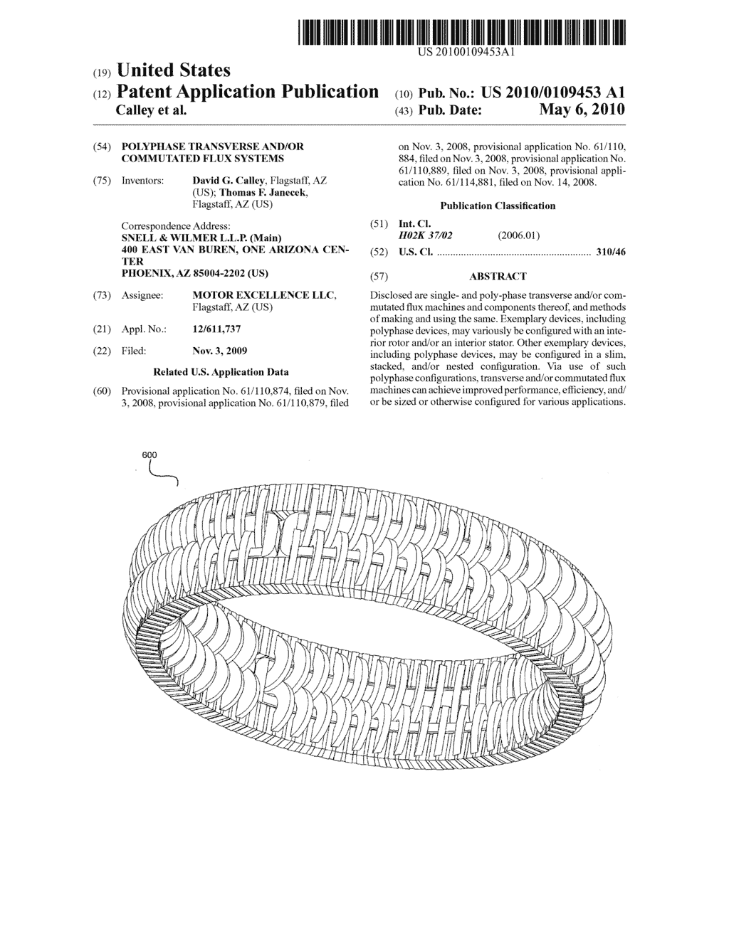 POLYPHASE TRANSVERSE AND/OR COMMUTATED FLUX SYSTEMS - diagram, schematic, and image 01