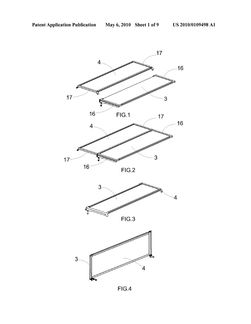 System for moving a set of shelves of a refrigeration appliance and refrigeration appliance - diagram, schematic, and image 02