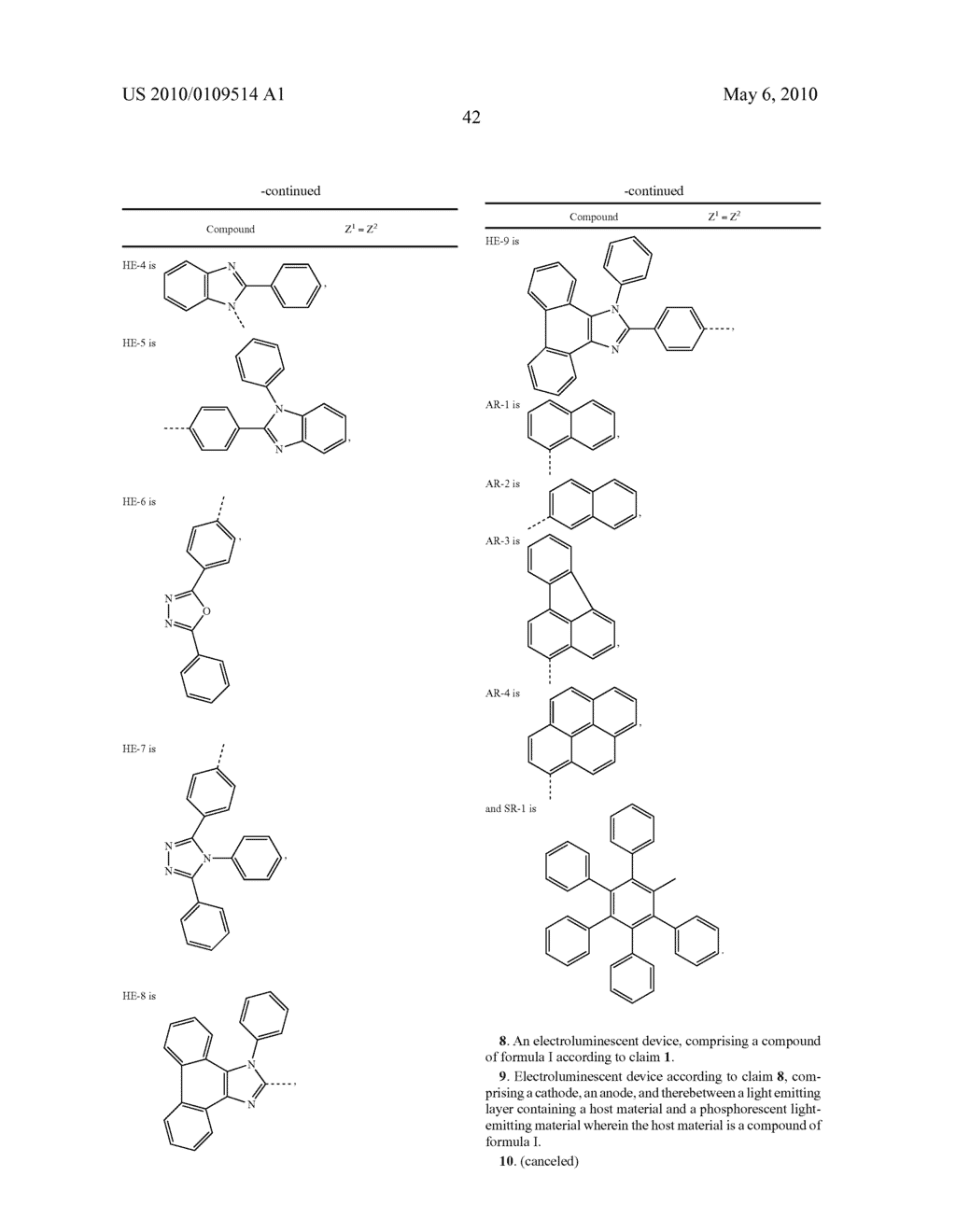 HETEROCYCLIC BRIDGED BIPHENYLS - diagram, schematic, and image 43