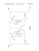 TUNABLE VOLTAGE ISOLATION GROUND TO GROUND ESD CLAMP diagram and image