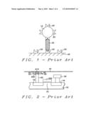 GMR biosensor with aligned magnetic field diagram and image