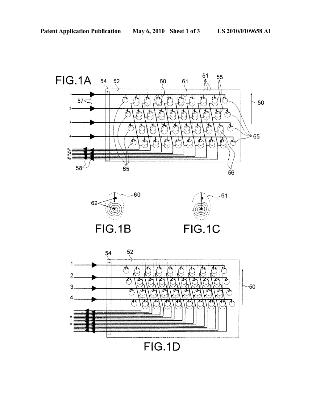 DEVICE WITH SEPARATE EMISSION/RECEPTION FUNCTIONS FOR MAKING EDDY CURRENT TESTS ON AN ELECTRICALLY CONDUCTING PART - diagram, schematic, and image 02