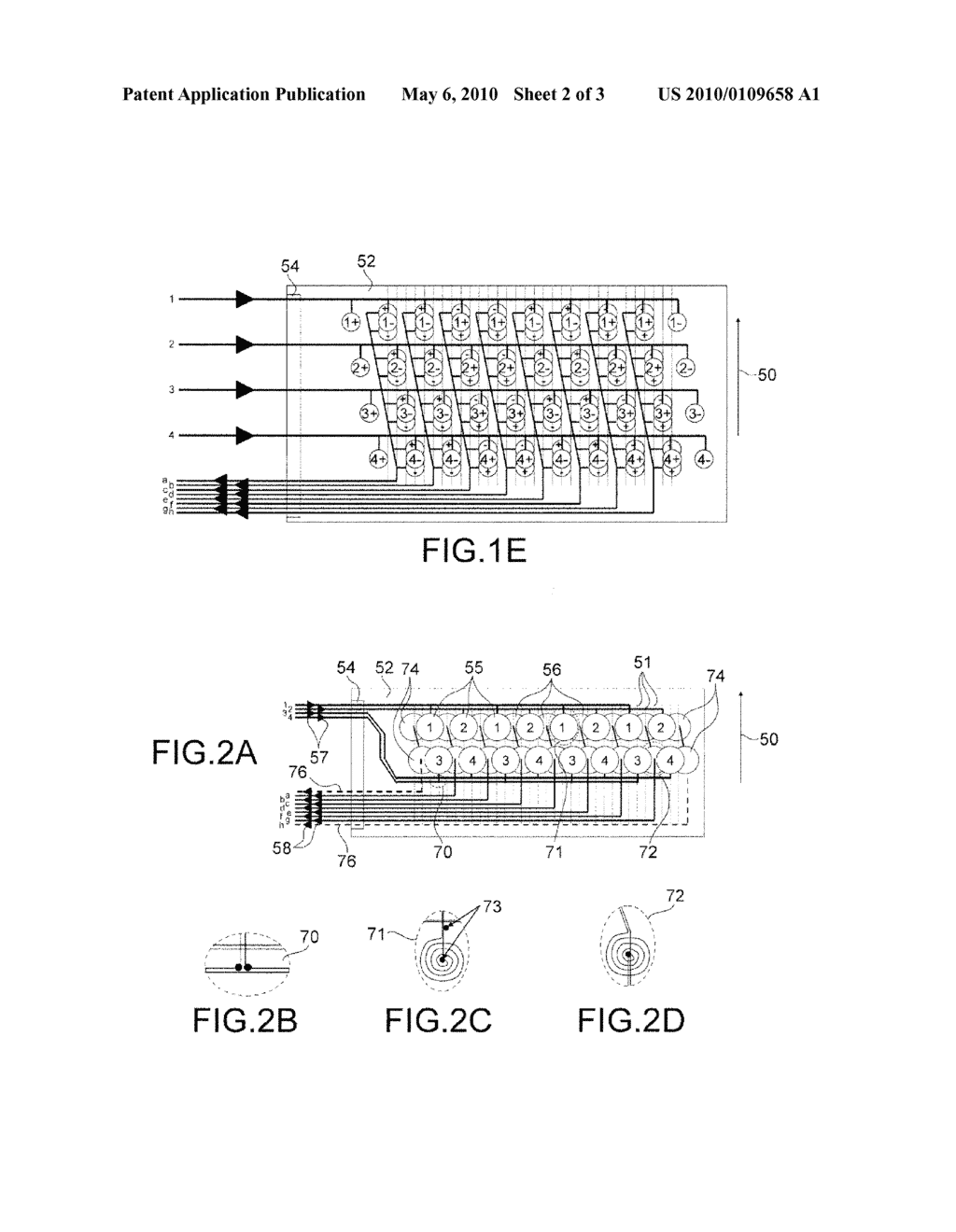 DEVICE WITH SEPARATE EMISSION/RECEPTION FUNCTIONS FOR MAKING EDDY CURRENT TESTS ON AN ELECTRICALLY CONDUCTING PART - diagram, schematic, and image 03