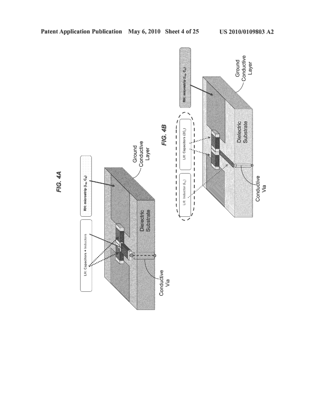 POWER COMBINERS AND DIVIDERS BASED ON COMPOSITE RIGHT AND LEFT HANDED METAMATERIAL STRUCTURES - diagram, schematic, and image 05