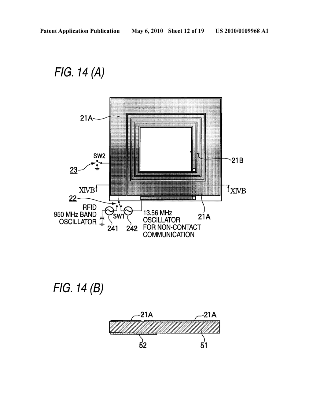 ANTENNA DEVICE AND PORTABLE TERMINAL DEVICE - diagram, schematic, and image 13