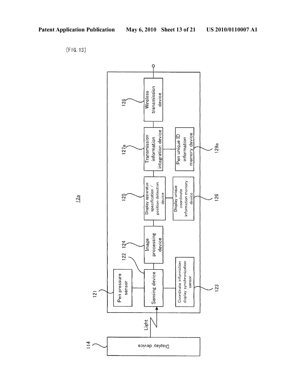 INPUT SYSTEM AND METHOD, AND COMPUTER PROGRAM - diagram, schematic, and image 14