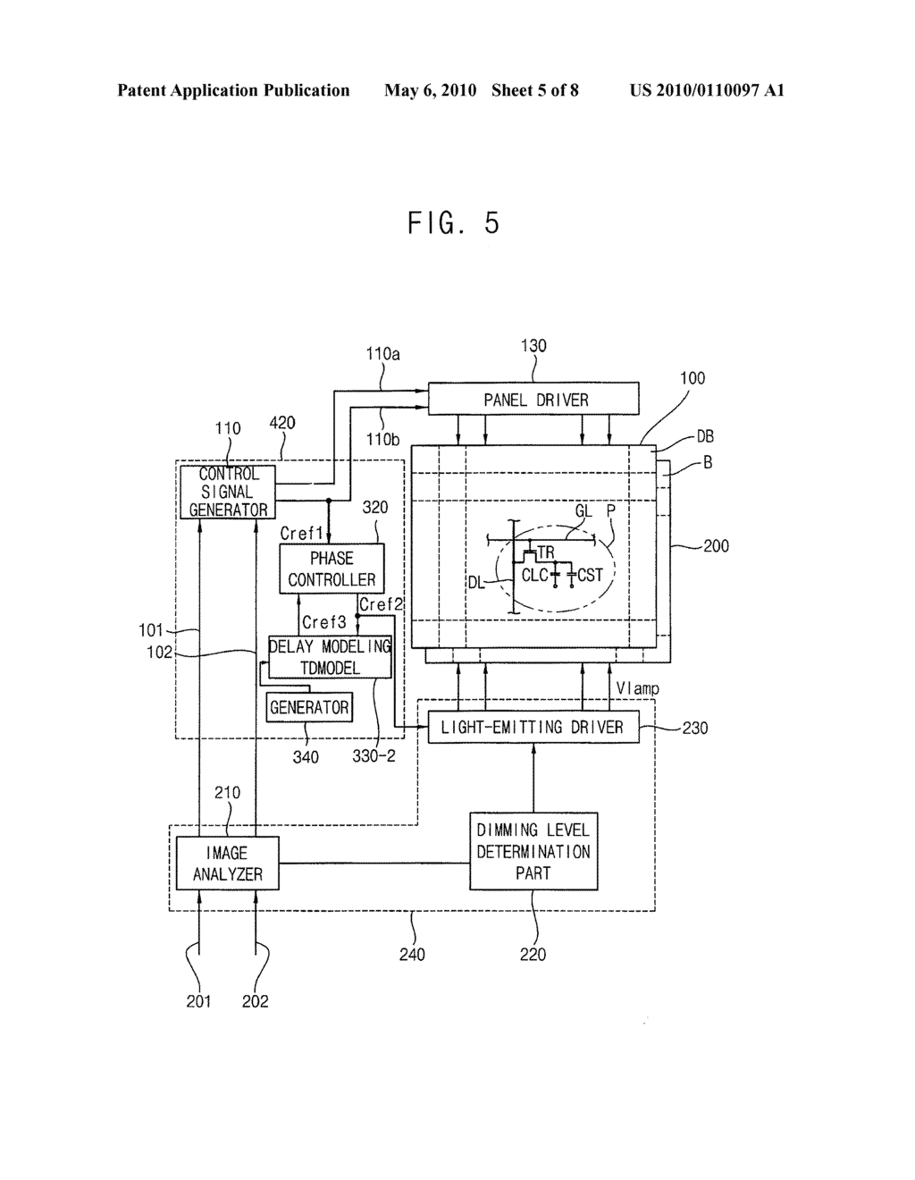DRIVING DEVICE OF A LIGHT SOURCE MODULE, LIGHT SOURCE MODULE HAVING THE DRIVING DEVICE, DRIVING METHOD OF THE LIGHT SOURCE MODULE, AND DISPLAY DEVICE HAVING THE DRIVING DEVICE - diagram, schematic, and image 06