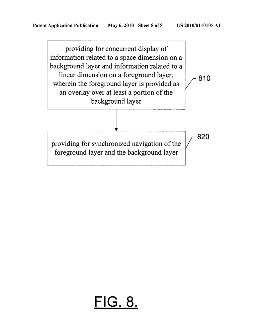 METHOD, APPARATUS AND COMPUTER PROGRAM PRODUCT FOR PROVIDING SYNCHRONIZED NAVIGATION - diagram, schematic, and image 09