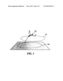 COMPENSATION FOR OVERFLIGHT VELOCITY WHEN STABILIZING AN AIRBORNE CAMERA diagram and image